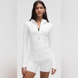Lululemon Define Hooded Jacket White